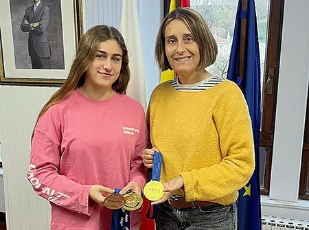 El Gobierno de Cantabria felicita a la deportista Daniela Hernando por su tercer puesto en el Mundial de TrialGP Women2
