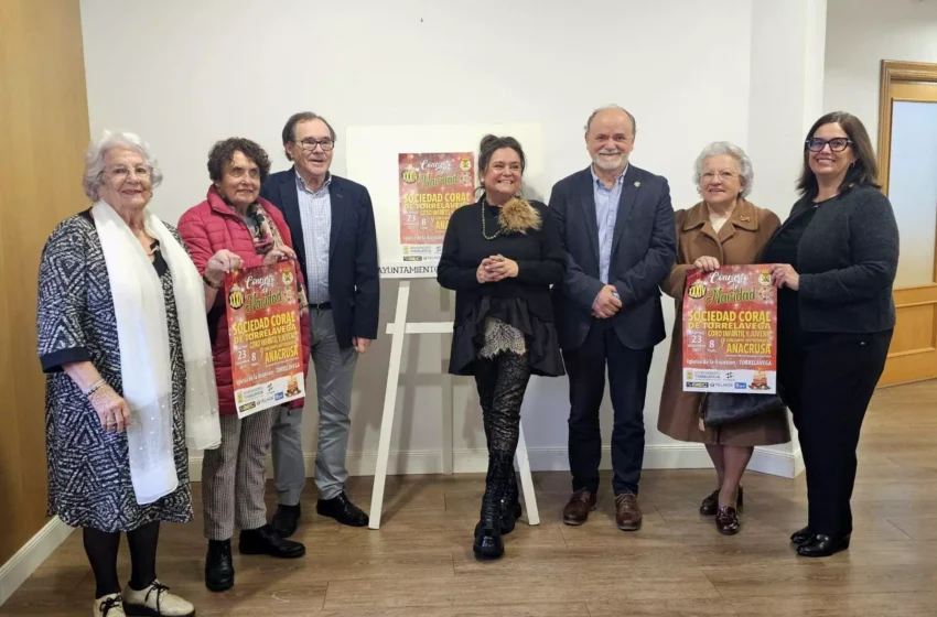  La Sociedad Coral de Torrelavega presenta su 34º Concierto de Navidad, una edición histórica por su centenario