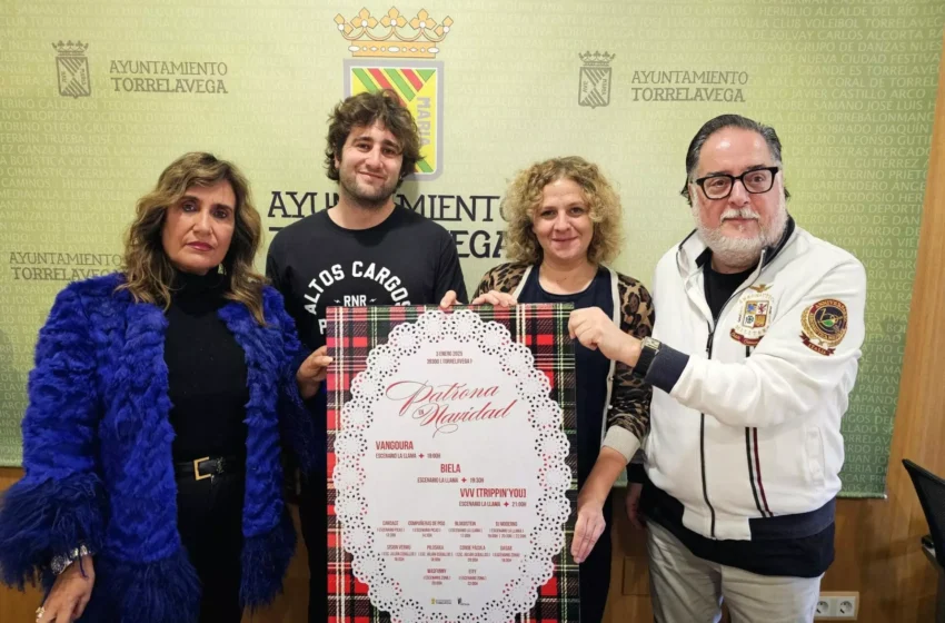  Torrelavega celebrará el 3 de enero una nueva edición de ‘Patrona en Navidad’ con música en directo en cuatro escenarios