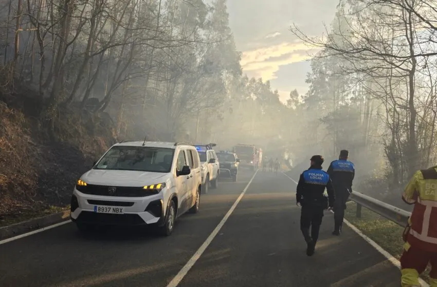  Controlado un incendio forestal en El Barcenal sin riesgo para viviendas