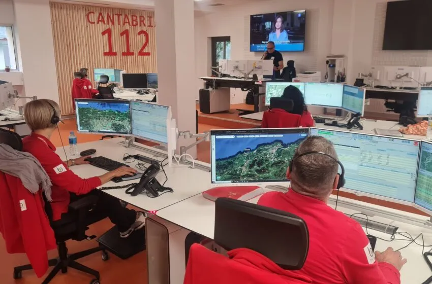  El temporal pone en jaque a Cantabria: 57 llamadas al 112 en apenas doce horas