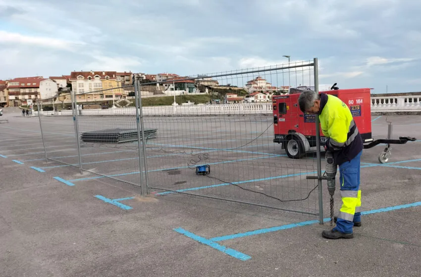  Comienzan las obras para la creación de un nuevo paseo marítimo con zonas ajardinadas y accesos renovados a la playa de Comillas 