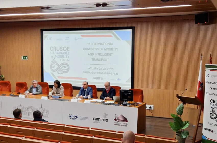  El I Congreso Internacional de Movilidad y Transporte Inteligente de CRUSOE aborda en la UC los retos del futuro de la movilidad sostenible
