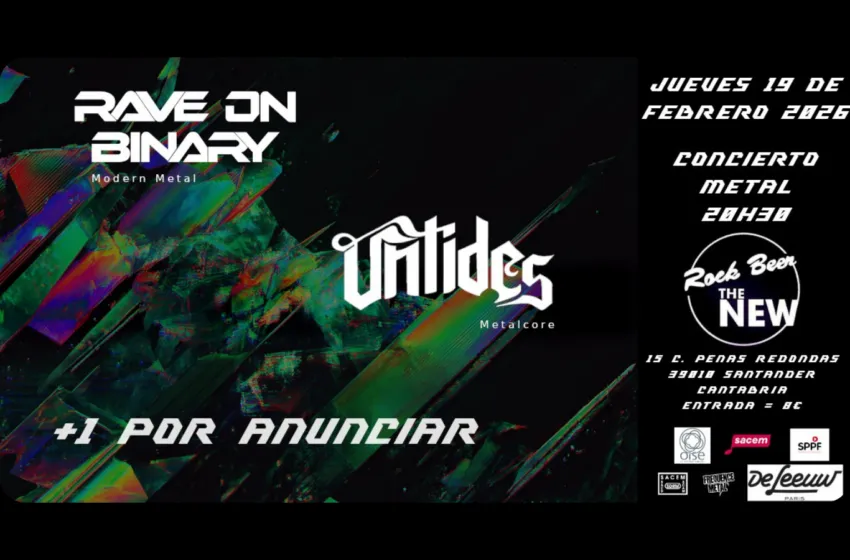 Rave On Binary desata su ritual futurista en Santander el 19 de febrero