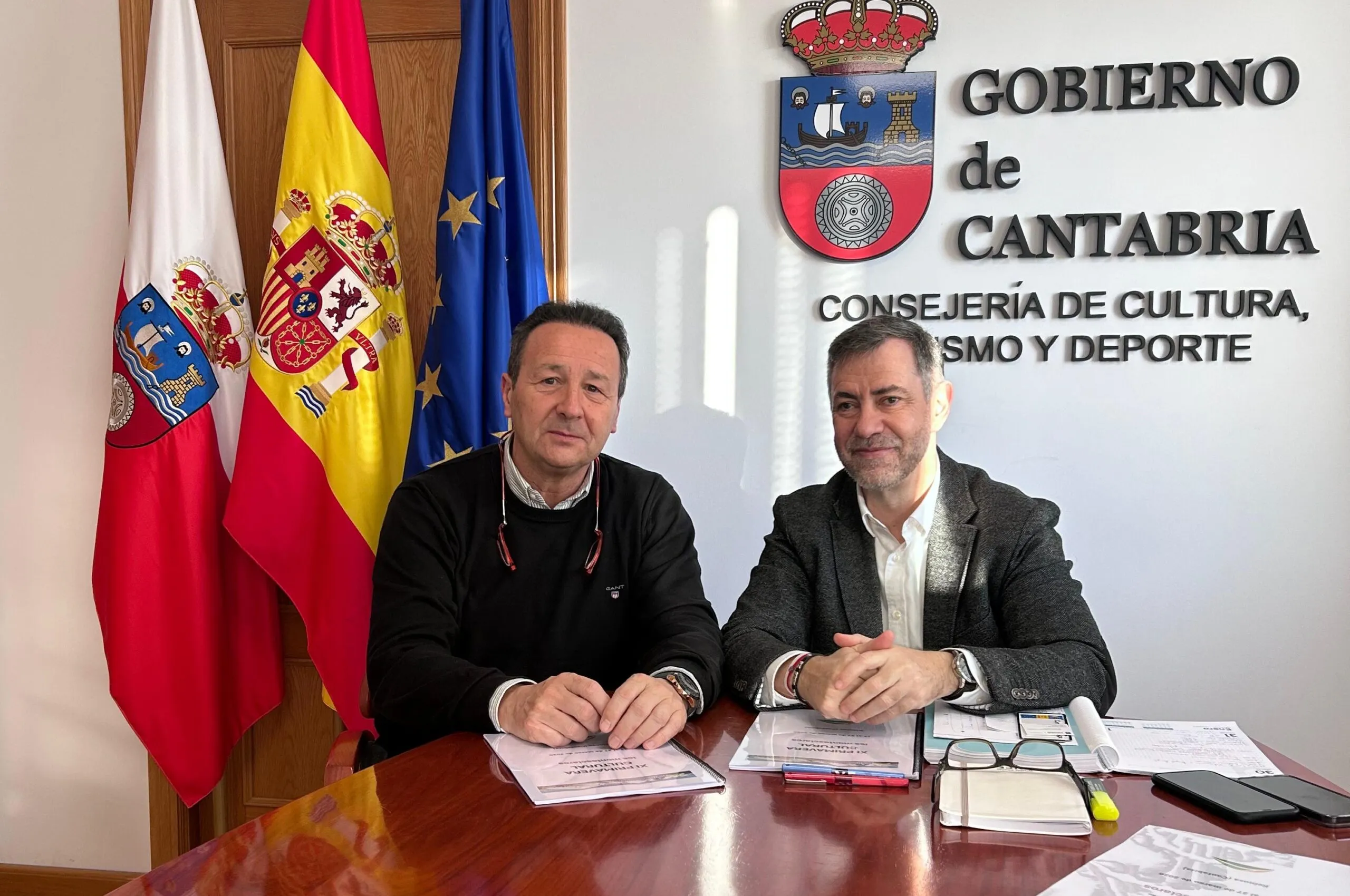 Martínez Abad destaca la labor de promoción cultural del programa ‘Primavera Cultural’ del IES MontesClaros de Reinosa