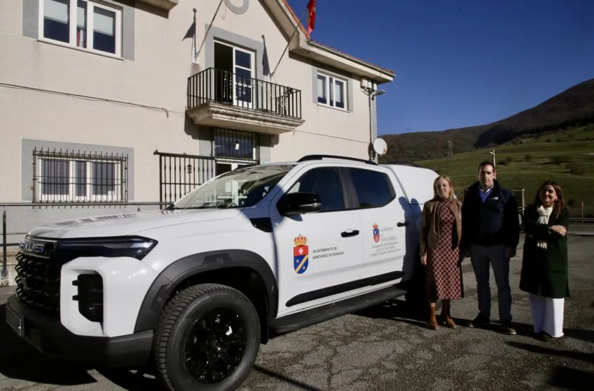 El Gobierno de Cantabria colabora con el Ayuntamiento de Santiurde de Reinosa para la adquisición de un vehículo de uso común municipal