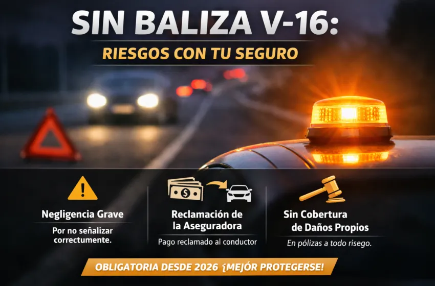 Noticias de Cantabria | El Cántabro | La no utilización de la baliza V16 no anula el seguro, pero puede generar problemas graves en caso de accidente