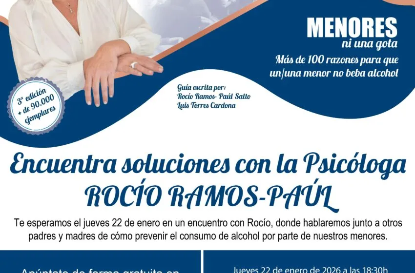  El Palacio de Exposiciones acoge el jueves una charla de ‘Supernanny’ sobre alcohol en menores