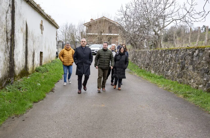  El Gobierno de Cantabria mejora la red de abastecimiento de agua del barrio de Guardamino en Ramales de la Victoria