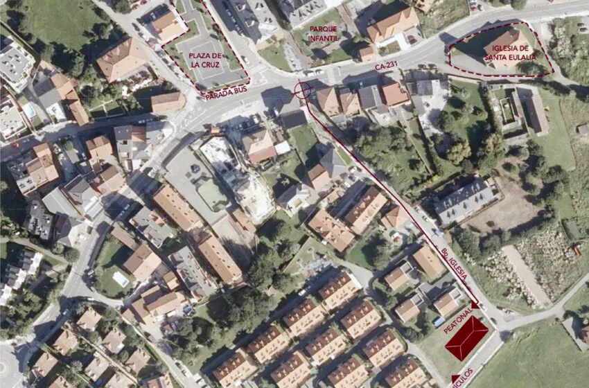 El Gobierno saca a licitación la construcción de 7 viviendas del alquiler asequible y un local de uso municipal en Liéncres