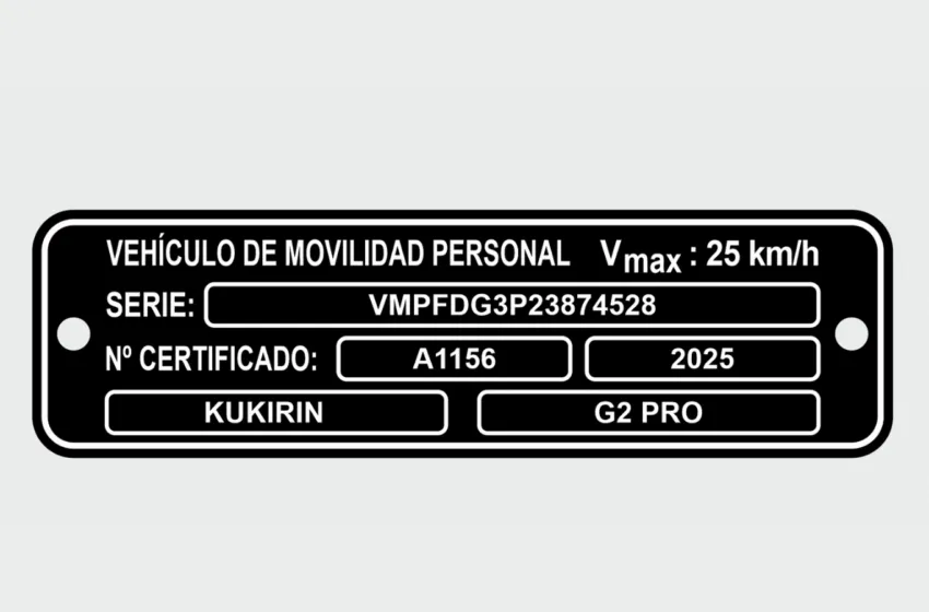  Los patinetes ya tienen matrícula digital: Tráfico activa el registro obligatorio