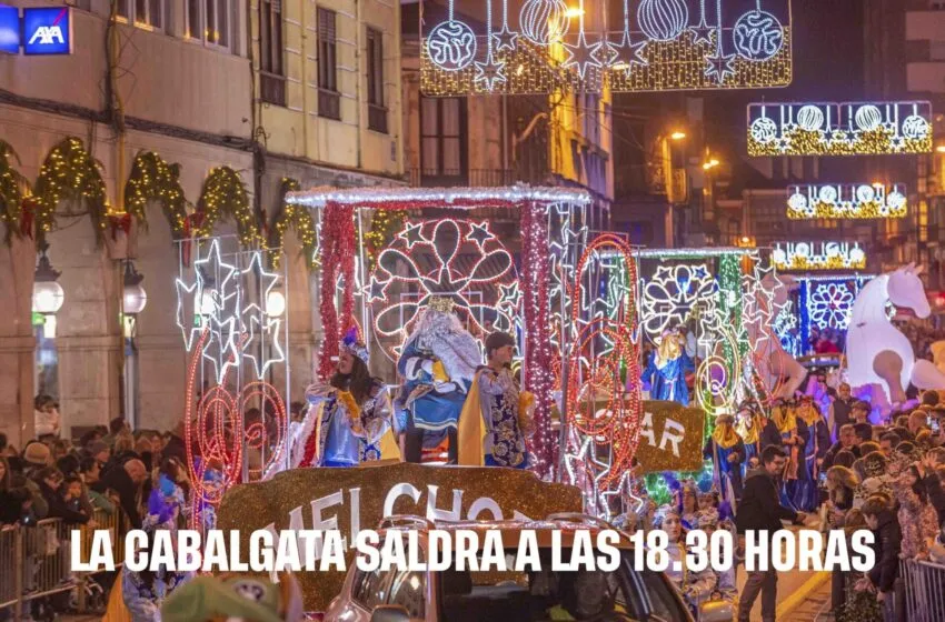  Torrelavega adelanta a las 18.30 la Cabalgata de Reyes por la previsión de bajada de temperaturas