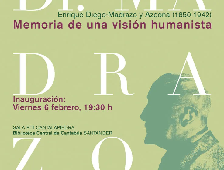 Noticias de Cantabria | El Cántabro | Cultura inaugura hoy una exposición que muestra el legado del doctor Madrazo en la Biblioteca Central de Cantabria con motivo del 175 aniversario de su nacimiento