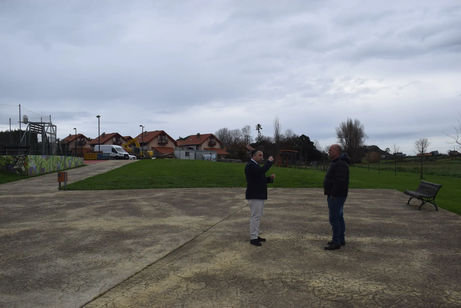 Mortera estrenará un gran espacio cubierto de convivencia en el Pradón de los Condes