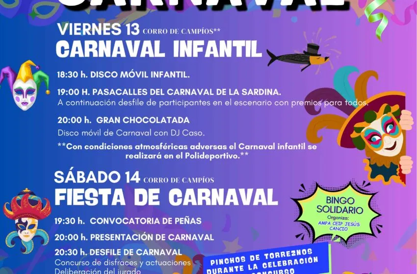  Comillas presenta su Carnaval con dos días de fiesta y más de 2.200 euros en premios 
