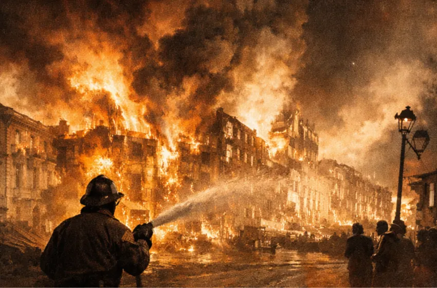 Santander revive hoy la noche que lo cambió todo: 85 años del incendio que arrasó el corazón de la ciudad