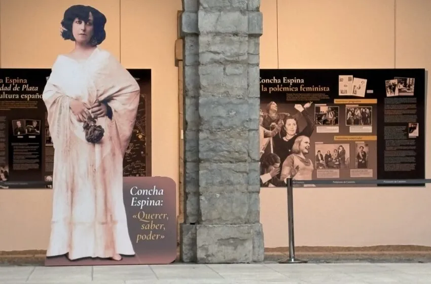  El Parlamento amplía las visitas gratuitas a la exposición sobre Concha Espina tras el éxito de público