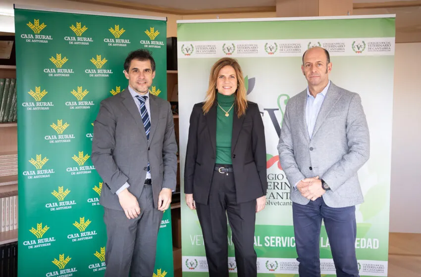 Caja Rural de Asturias abre la puerta a financiación preferente para casi 600 veterinarios cántabros