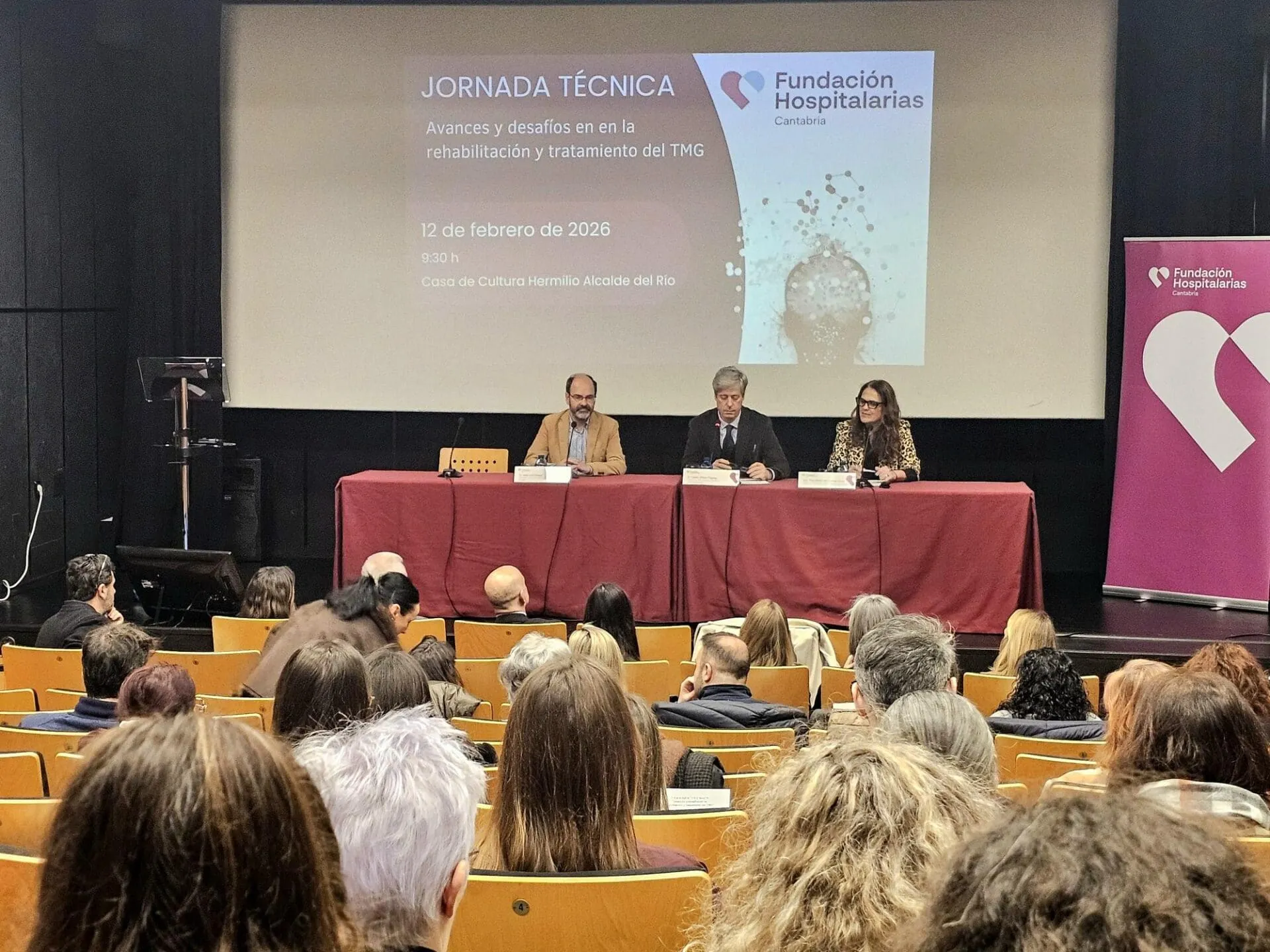 Torrelavega acoge una jornada técnica sobre el TMG dentro de los actos del 25 aniversario del Centro de Rehabilitación que Fundación Hospitalarias Cantabria tiene en la ciudad