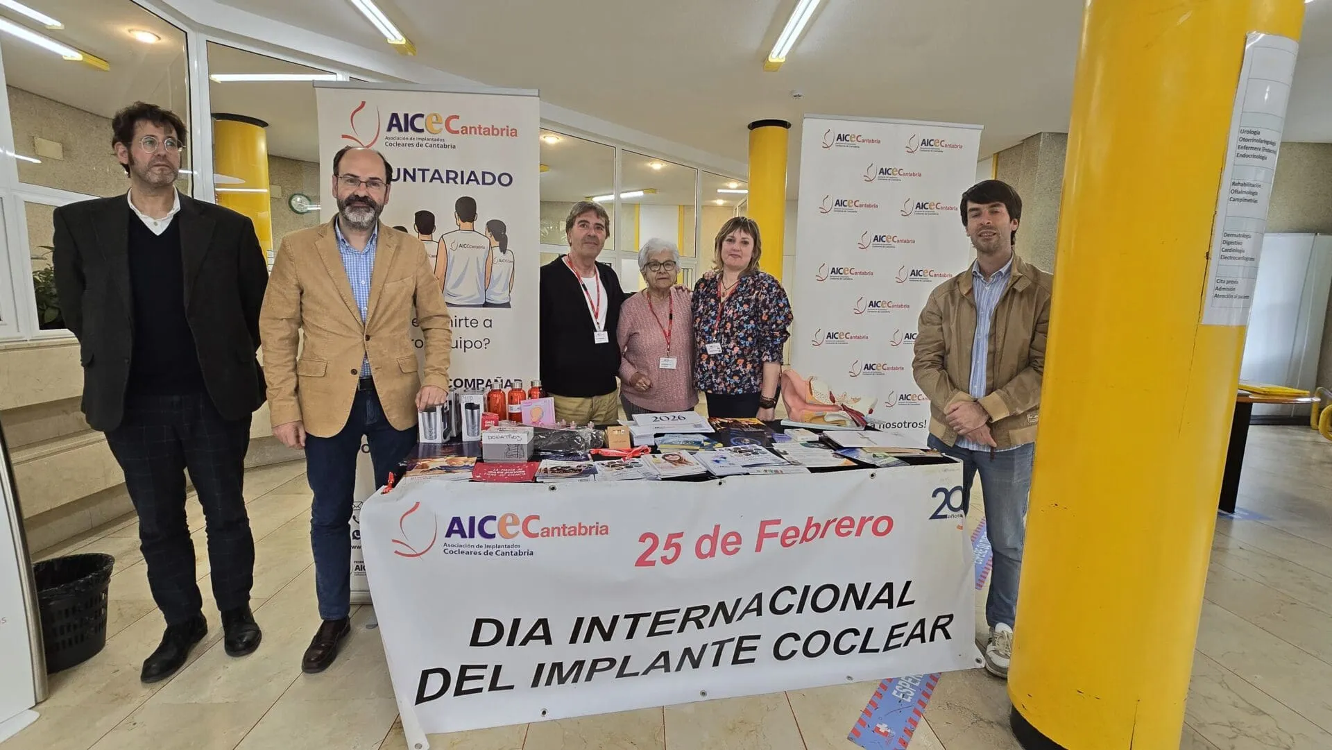 AICE Cantabria celebra el Día Internacional del Implante coclear en Torrelavega