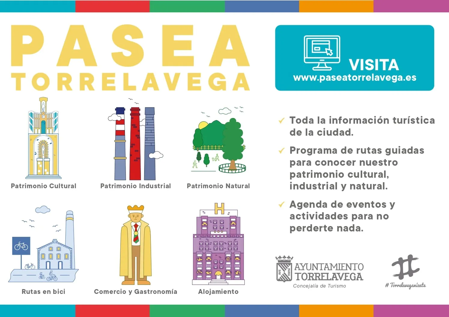 Pasea Torrelavega cierra 2025 con 166.859 visitas y crece un 69 % respecto a 2024