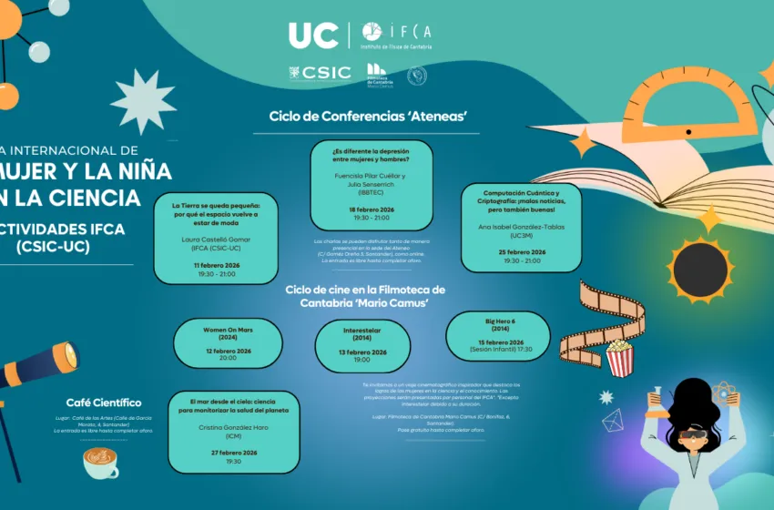  El IFCA celebra el Día Internacional de la Mujer y la Niña en la ciencia con charlas, cómics, cine y café