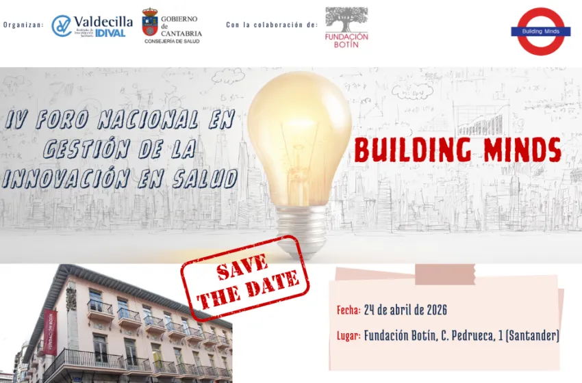  Santander reunirá a expertos de toda España en el IV Foro Nacional sobre Innovación en Salud el próximo 24 de abril