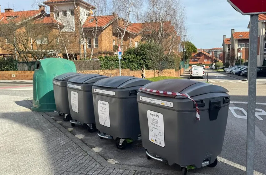 Bezana inicia la implantación del quinto contenedor