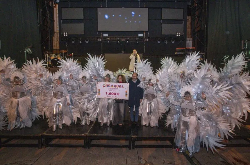 «Los Ángeles del Hielo» consiguen el primer premio del Concurso de Carnaval 2026