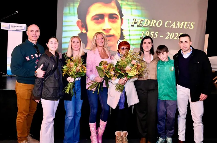  Santander rinde homenaje a la trayectoria deportiva y humana de Pedro Camus