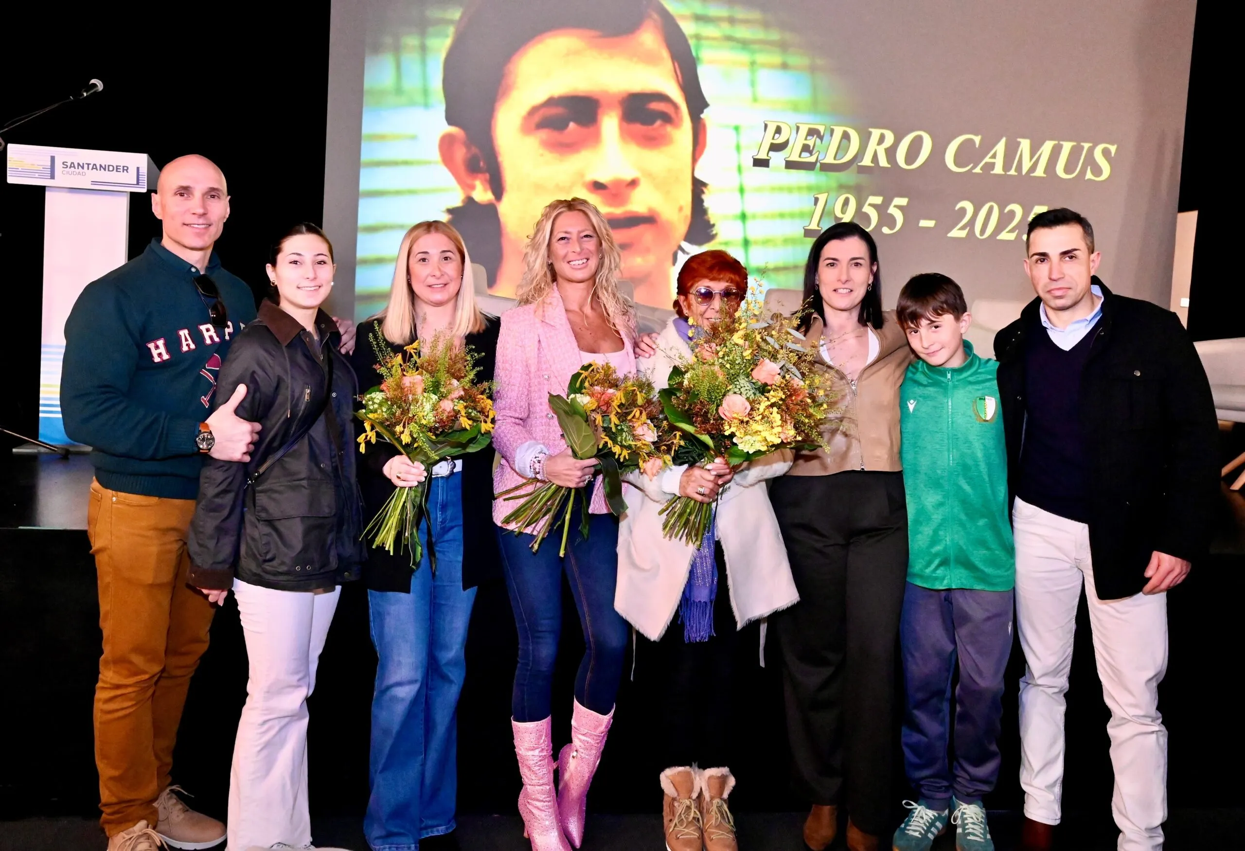 Santander rinde homenaje a la trayectoria deportiva y humana de Pedro Camus