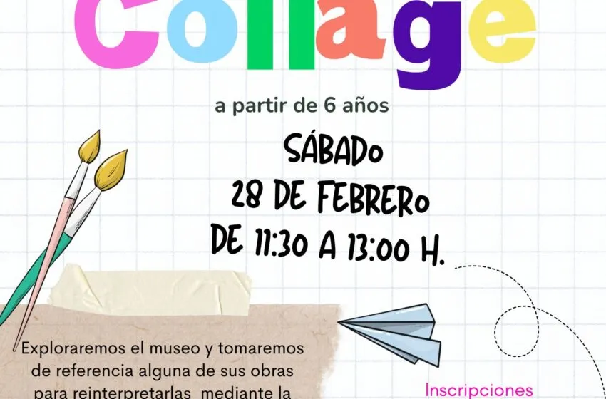 El Museo de Santander acerca el arte a las familias con el taller ‘MAS Collage’