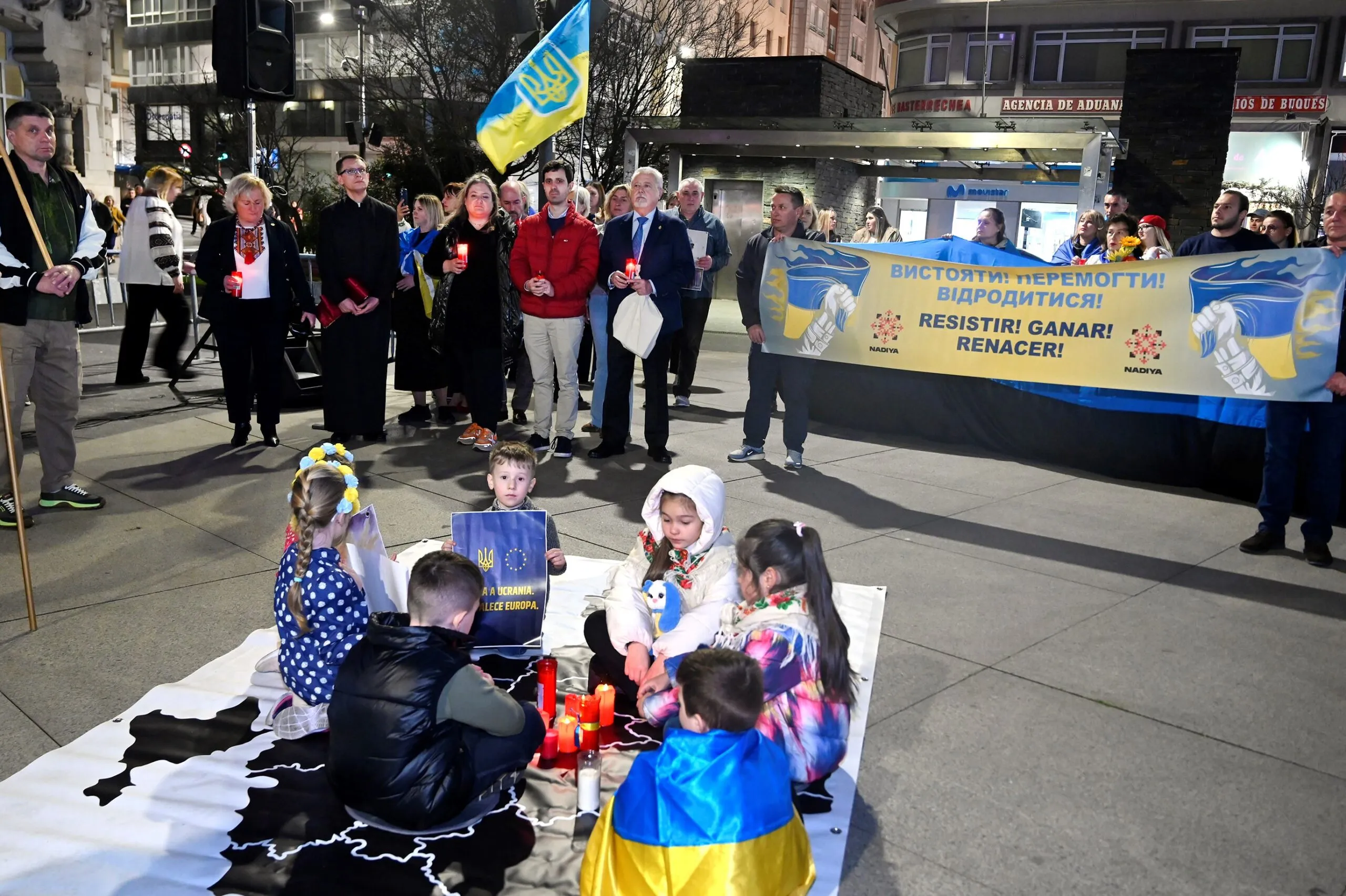 El centro cívico Mercedes Cacicedo acoge una exposición de pintura de Ucrania