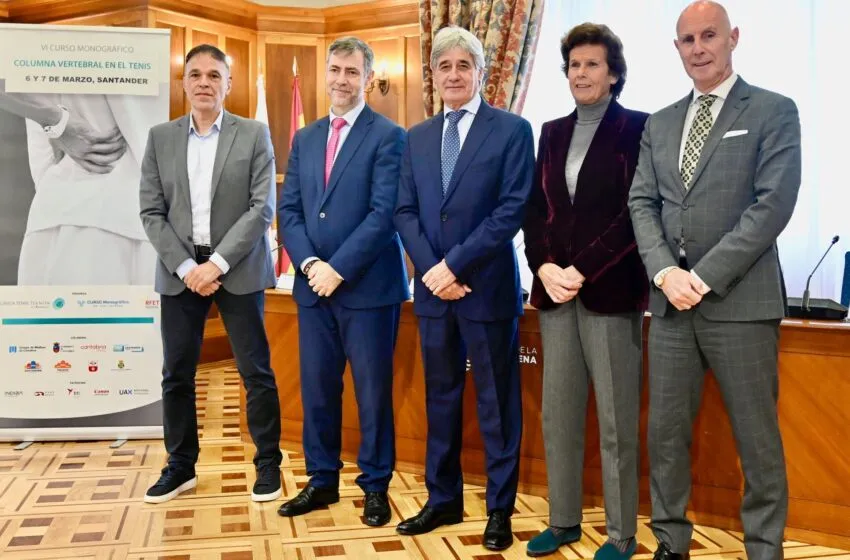  La Magdalena acogerá en marzo el VI curso monográfico de patología de la columna en el tenis