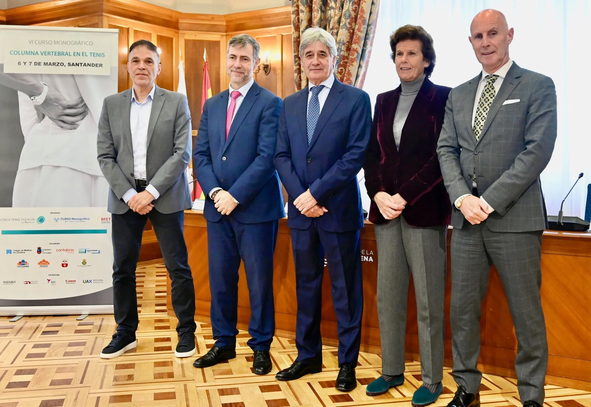 La Magdalena acogerá en marzo el VI curso monográfico de patología de la columna en el tenis