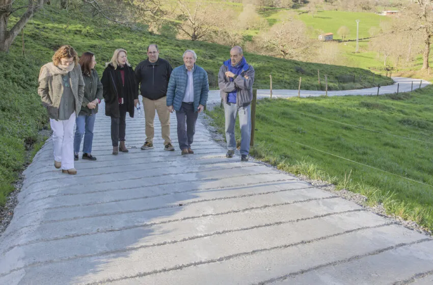 Susinos visita en Villafufre actuaciones para mejorar las infraestructuras rurales en apoyo a los pequeños municipios