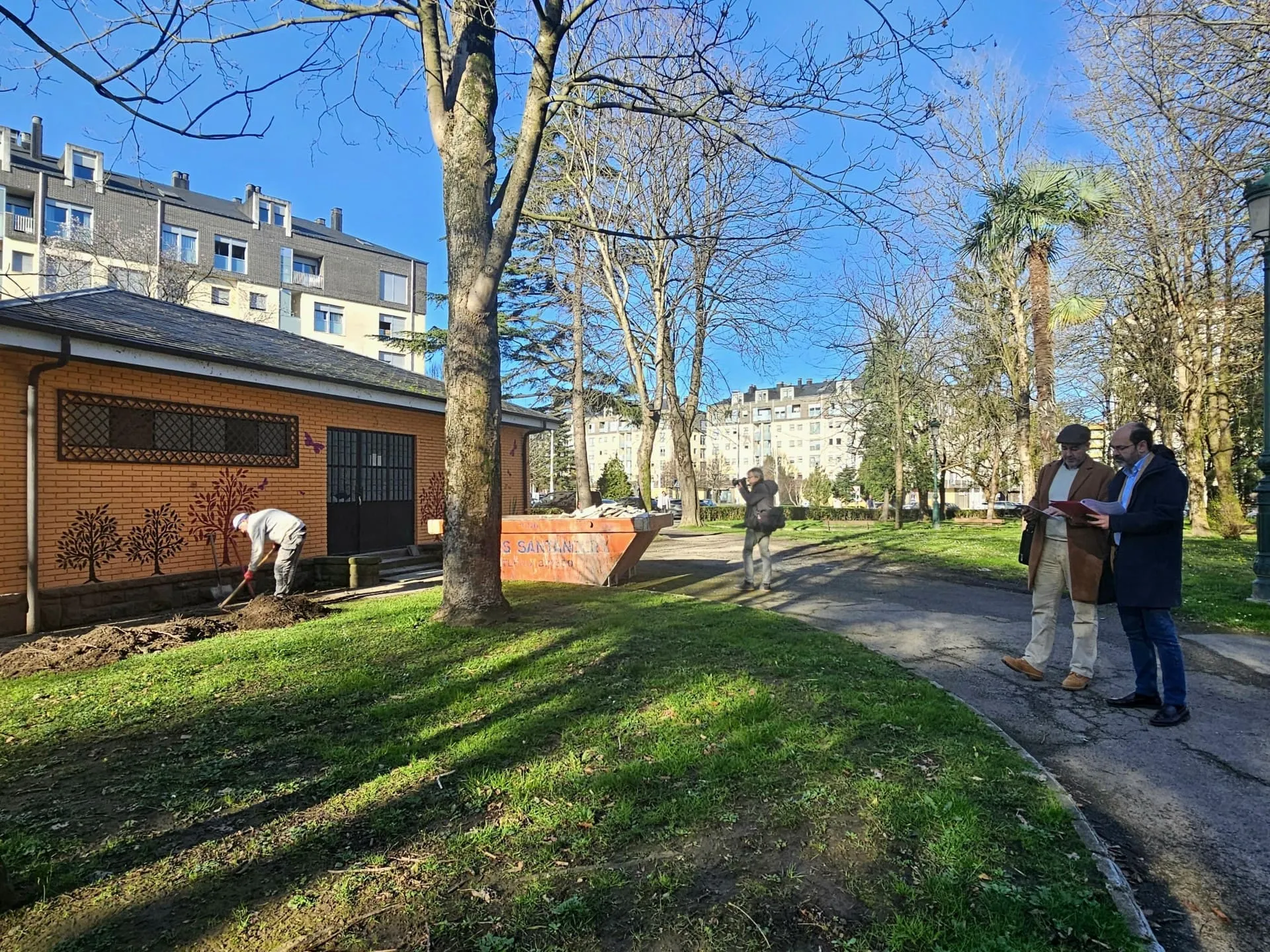 El Ayuntamiento inicia las obras de renovación de los servicios públicos del Parque Manuel Barquín