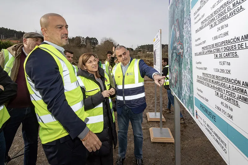  El Gobierno comienza la recuperación ambiental de la antigua mina de zinc que dará a Torrelavega y a Cartes un nuevo activo natural y turístico este año