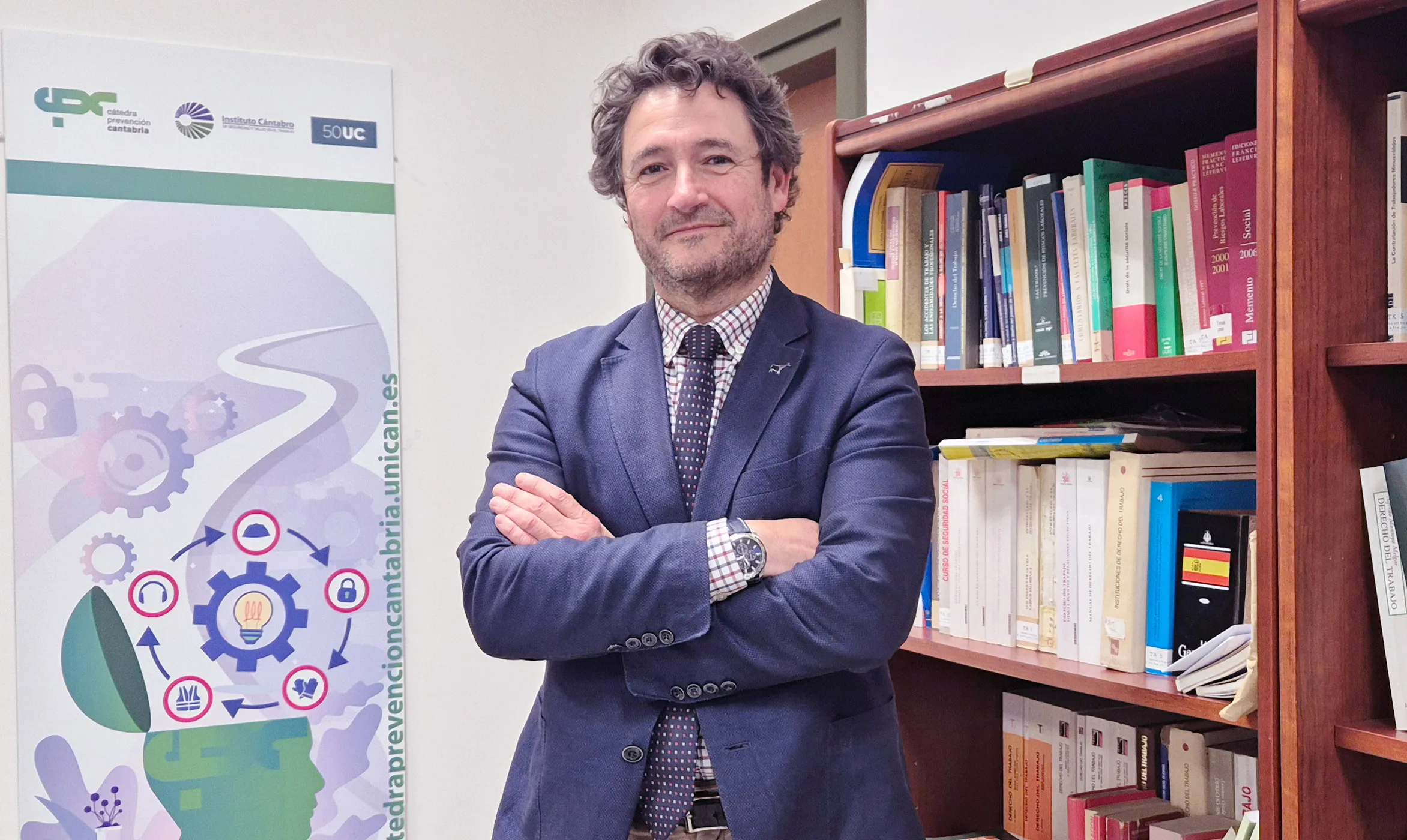 David Lantaron, catedrático de Derecho del Trabajo y de la Seguridad Social de la UC, Premio Internacional al Conocimiento Científico ‘AVERROES 2025’