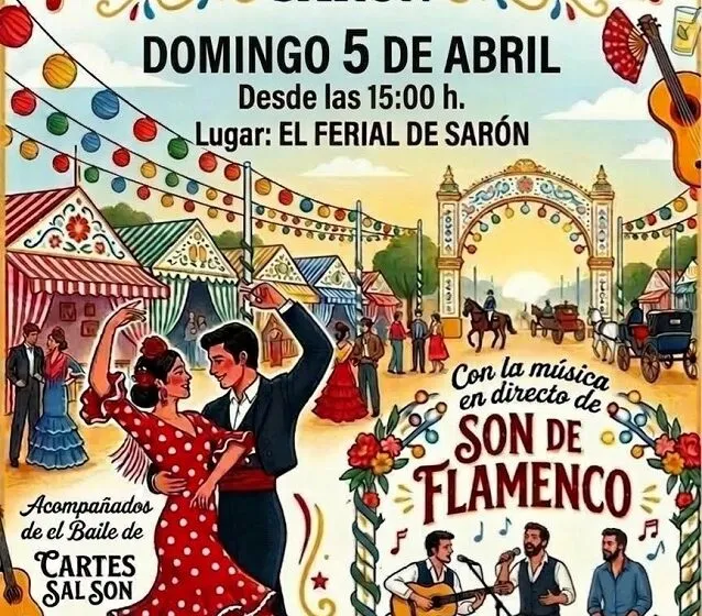  Santa María de Cayón te espera el 5 de abril con en la Gran Feria de Abril desde las 15:00 h