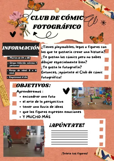  El nuevo Club juvenil de cómic fotográfico de la Biblioteca municipal de Liencres celebra este martes su primera reunión