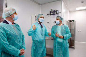  La Unidad de Terapias Avanzadas suma tres nuevas Salas Blancas en el Hospital de Liencres para potenciar la producción de medicamentos biológicos