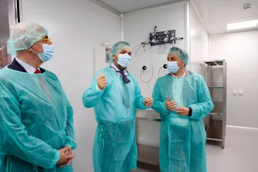  La Unidad de Terapias Avanzadas suma tres nuevas Salas Blancas en el Hospital de Liencres para potenciar la producción de medicamentos biológicos innovadores