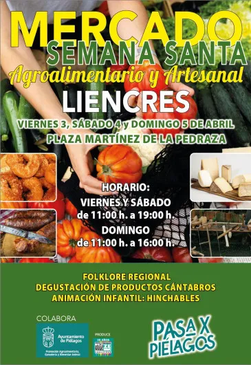  Productores y artesanos participarán del 3 al 5 de abril en un nuevo mercado agroalimentario en Liencres