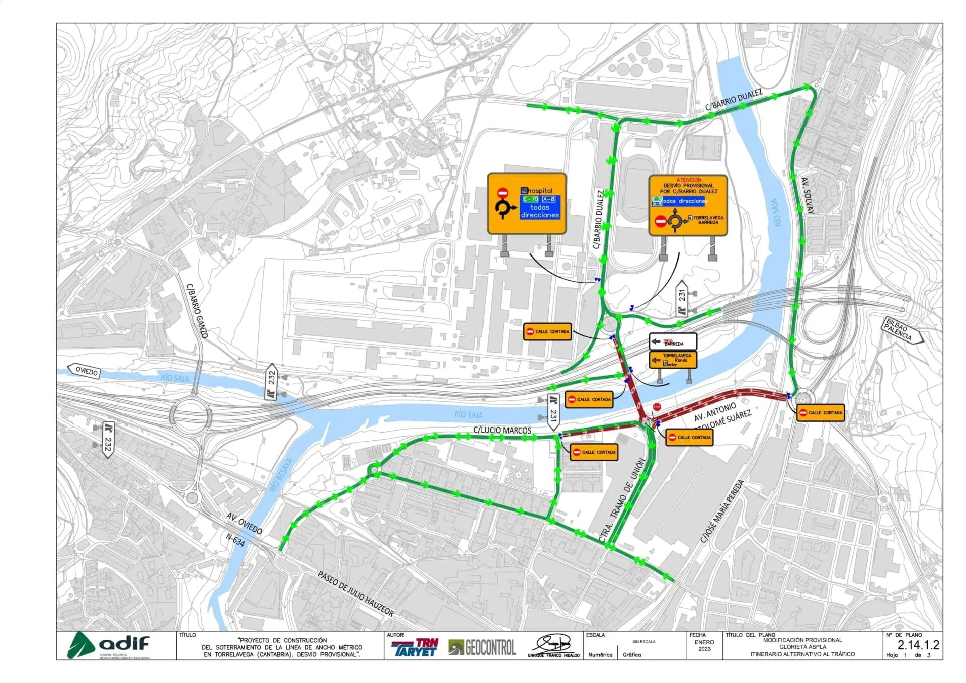 AVISO: Este miércoles 18 de marzo corte puntual del tráfico en la Avenida Antonio Bartolomé