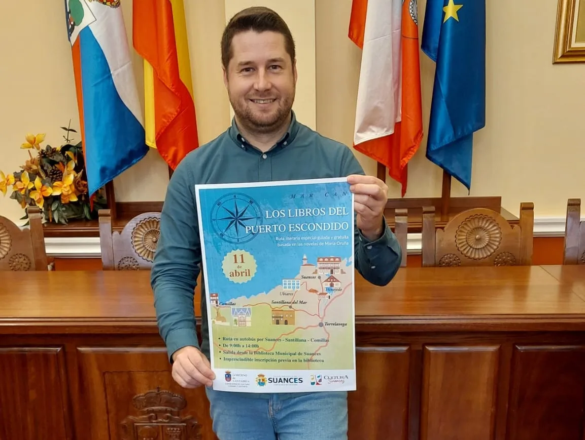 Suances propone una ruta literaria en autobús por los escenarios de María Oruña