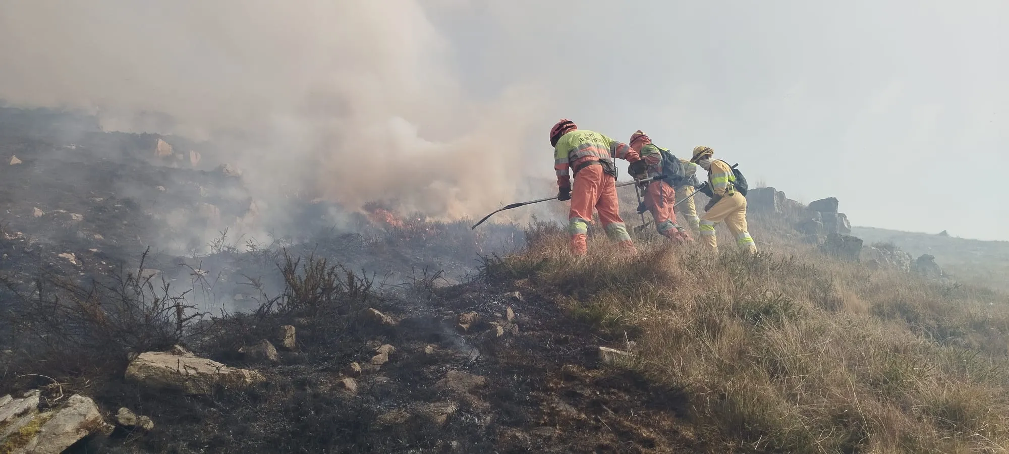 Cantabria activa la preemergencia del INFOCANT ante la proliferación de incendios forestales
