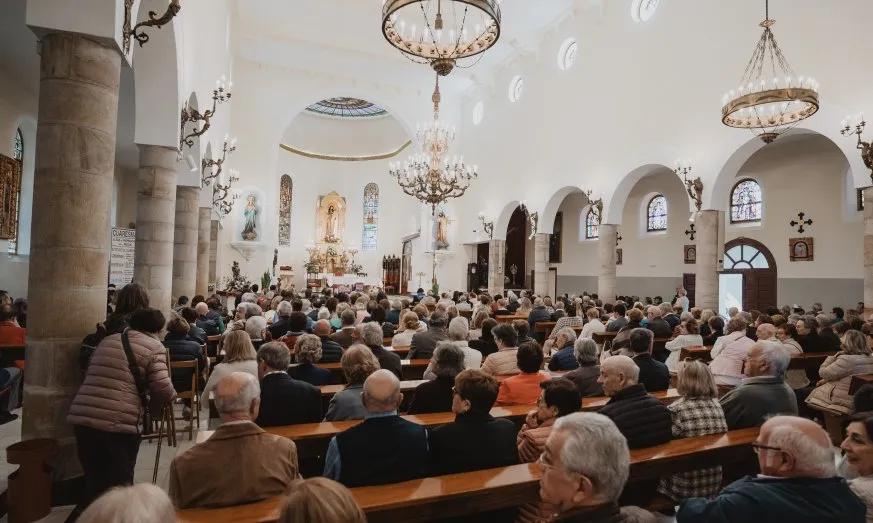 ASTILLERO VOLVIÓ A LA IGLESIA DE SAN JOSÉ PARA RENDIR HOMENAJE A SU PATRÓN