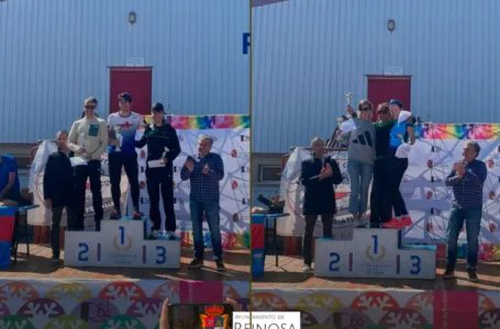 Javier Alonso Romayor e Inmaculada Pereiro González se imponen en el Duatlón de Reinosa