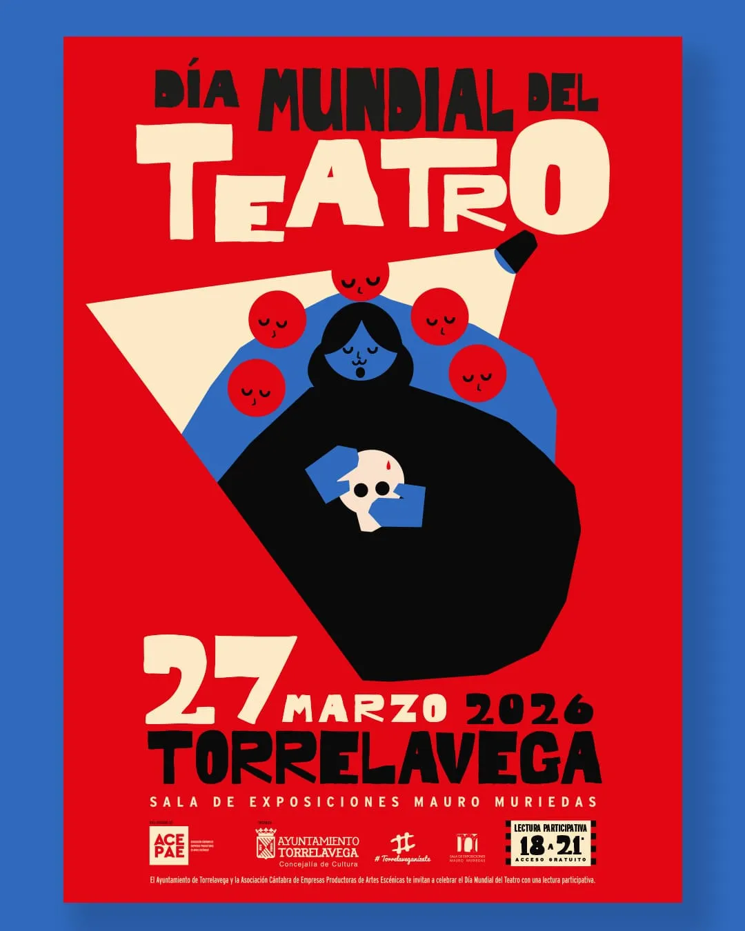 Torrelavega celebrará el Día Mundial del Teatro con una lectura participativa